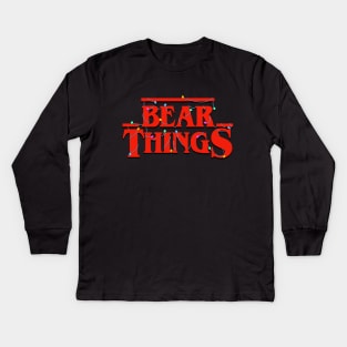 Bear Things Kids Long Sleeve T-Shirt